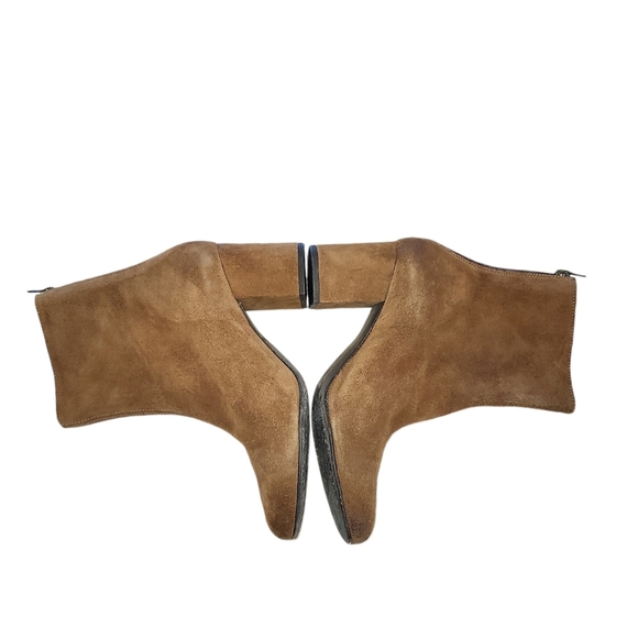 Free People Cecile ankle boots brown/camel sz EU 40 US 9 suede - Picture 4 of 11